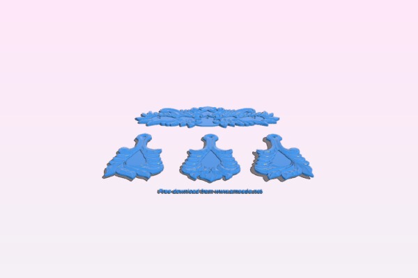 Carved set | 3d print model