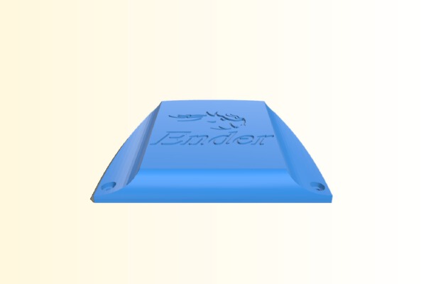 Beatliner's Ender 3 Fan Cover with Ender Logo | 3d print model
