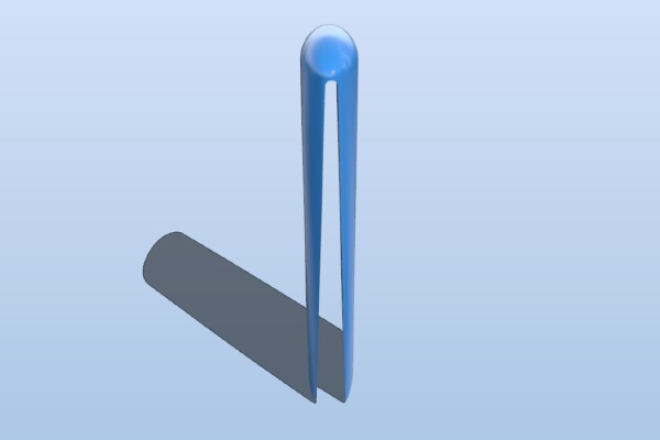 Sanding Stick rounded Tip | 3d print model