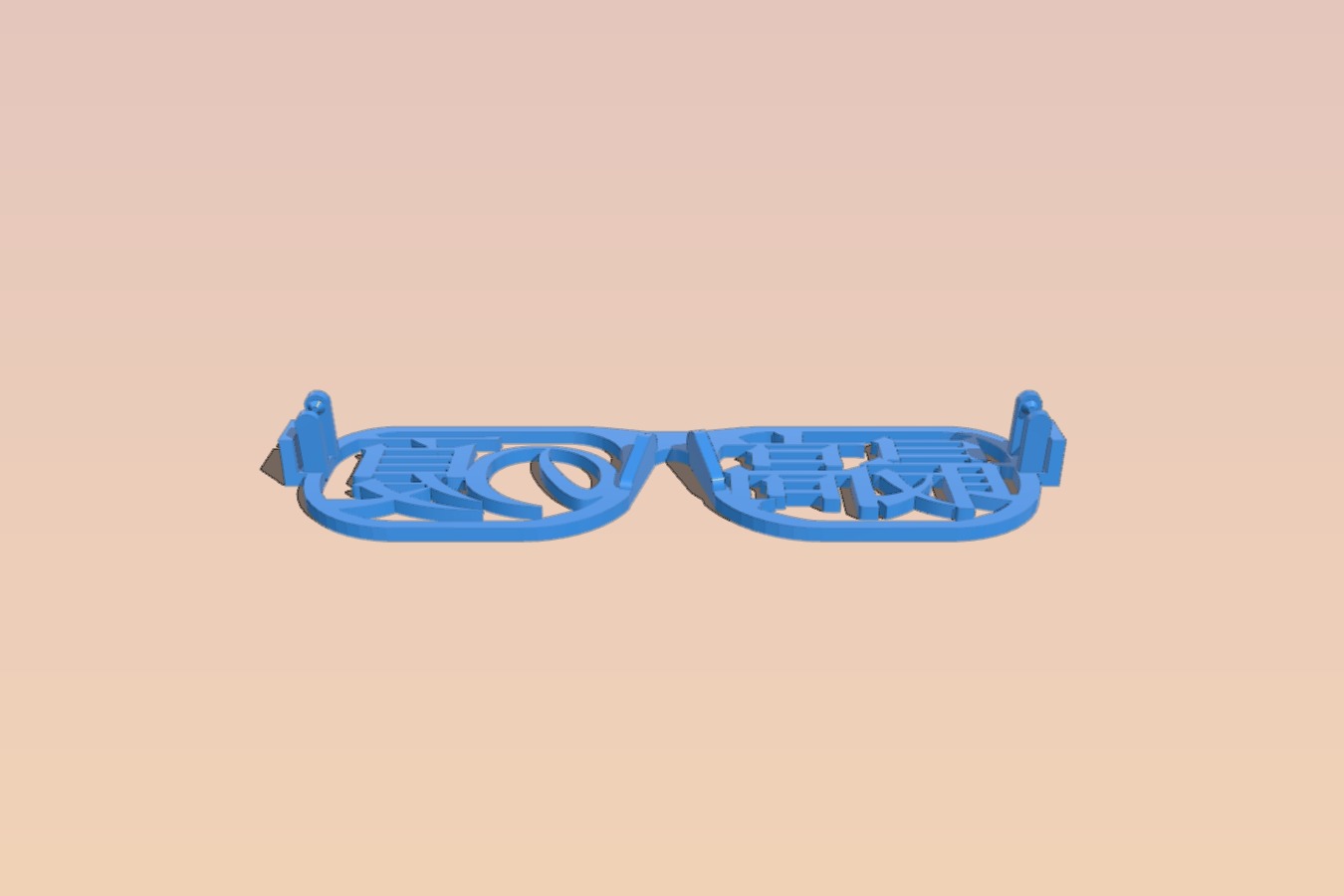 kanji glasses - takawo ver.