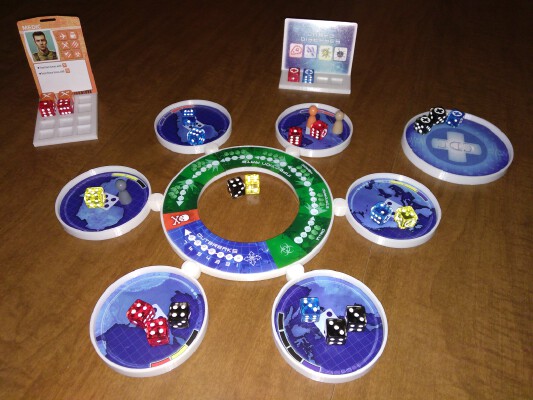 Pandemic: The Cure organizer | 3d print model
