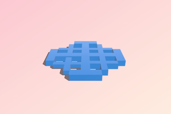 Kairos Cross | 3d print model