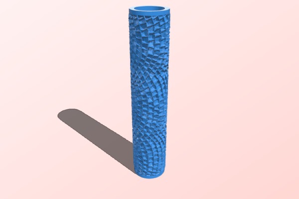 Arched Cobblestone Texture Foller | 3d print model