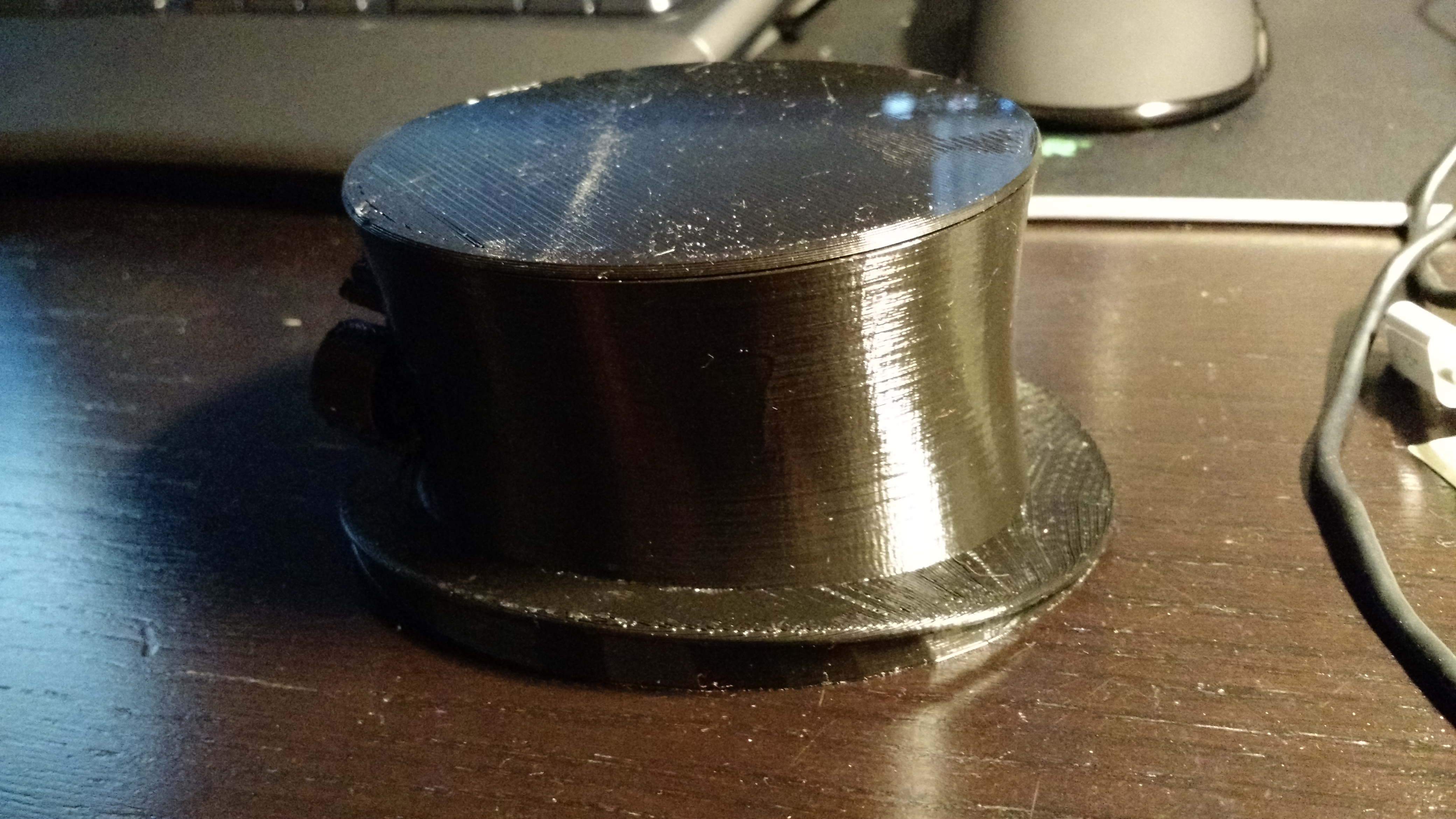 Top Hat Box - A top hat with a removable lid.