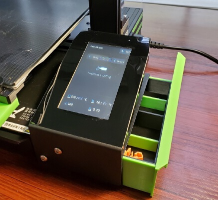 CR-6 SE Under Display Drawer | 3d print model