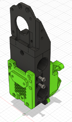EVA 2 Hypercube Evolution BMG Direct Drive Mount | 3d print model
