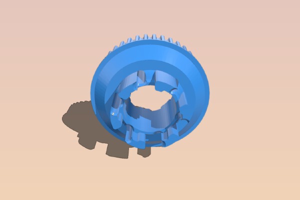 42t HTD5 Wheel Gear for Abec clones | 3d print model