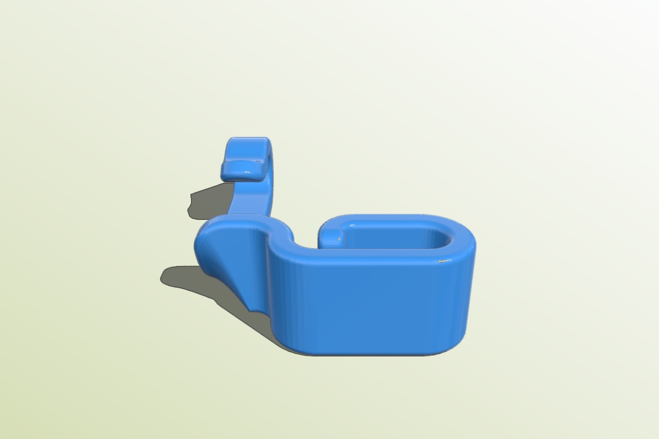 Car seatback trash bag hooks, longer