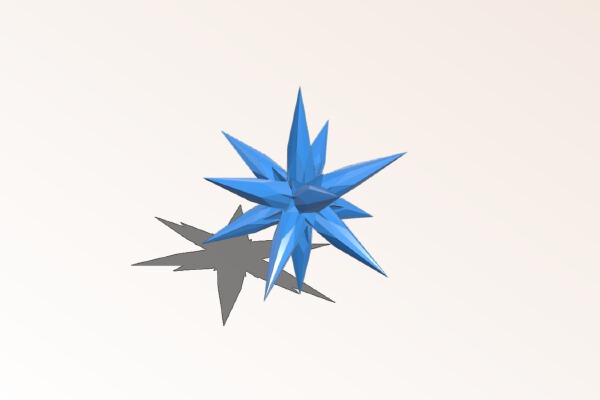 3D Star | 3d print model