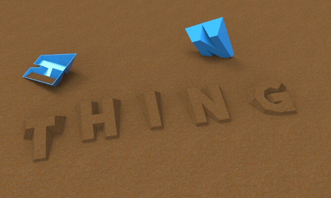 Alphabet Sand Molds A-Z 1-9 | 3d print model
