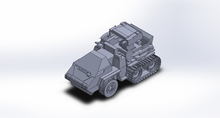 G.I. Joe Snow Cat | 3d print model