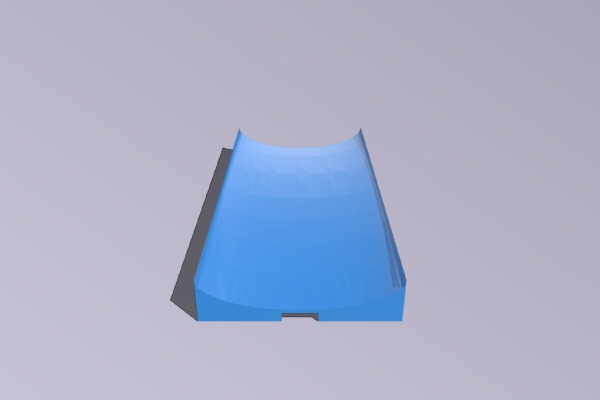 Marble race - 04 .Bump track | 3d print model