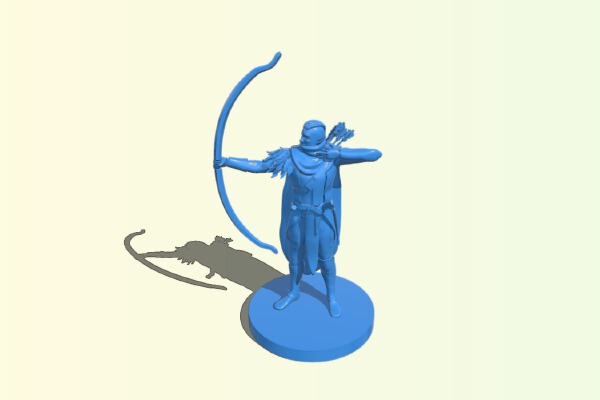 Elf Ranger | 3d print model