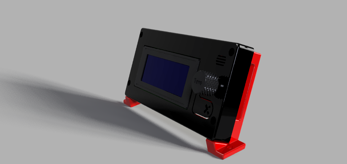 LCD 2004 Display Fixed 30º mount holder for 20mm profile