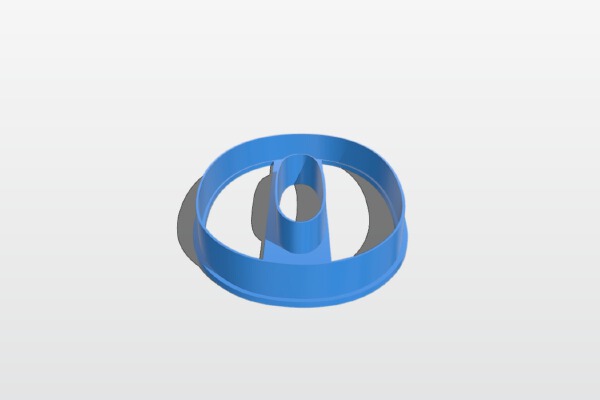 numbers cookie cutter cutting 0-9 + signs | 3d print model