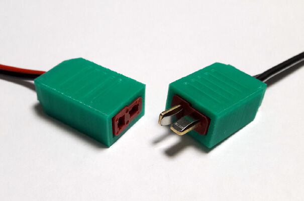 T-Plug wire cover (male and female). | 3d print model