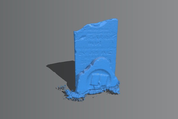 Broken Headstone at Mount Pleasant Cemetery | 3d print model