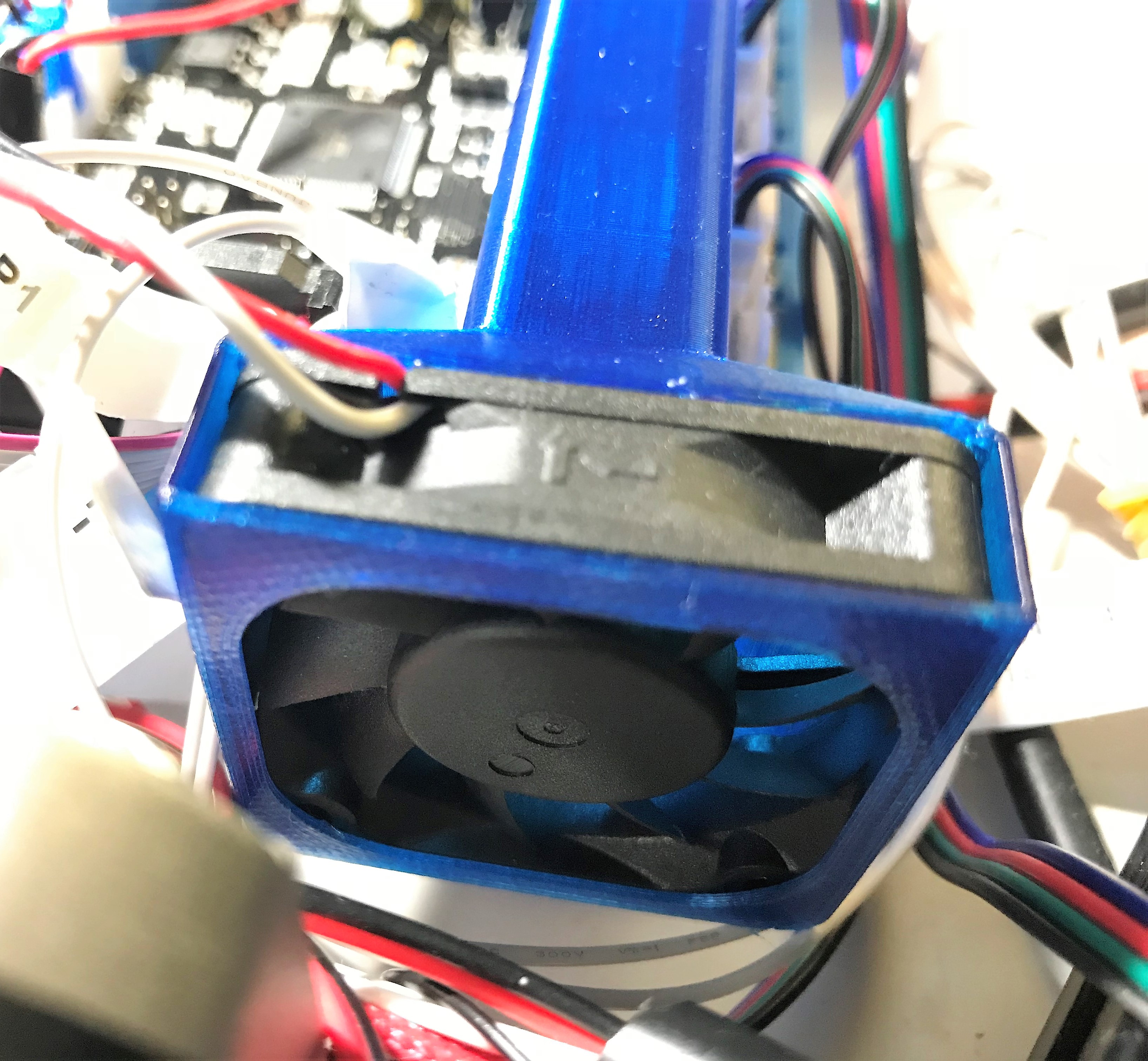Cooling duct for Anycubic Kossel Trigorilla