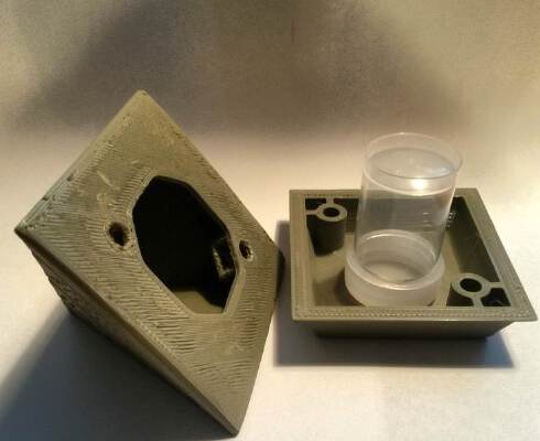 V2_Pyramid Starship Stargate as Geocache | 3d print model