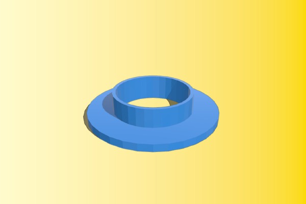 Wall Cable Grommet | 3d print model