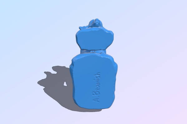 Polar bears on ice | 3d print model