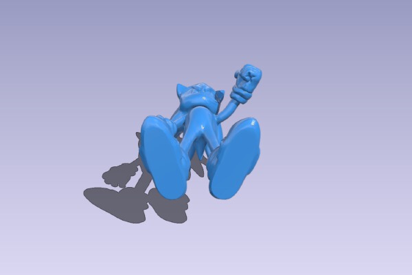 Sonic | 3d print model