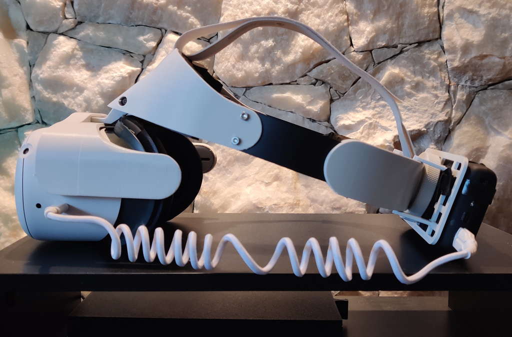 Oculus_Meta Quest 2 Flip-Up Halo Strap