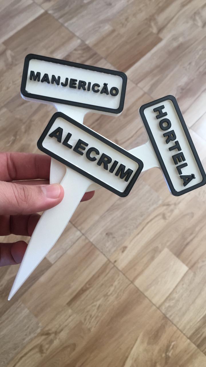 Placas de Horta (Garden Sign)