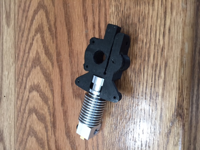 ebay e3d v6 clone bowden nozzle, with a direct drive for a makergear m2