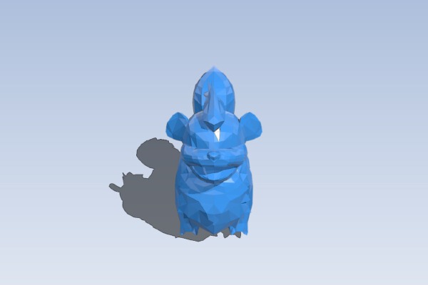 058_Growlithe | 3d print model