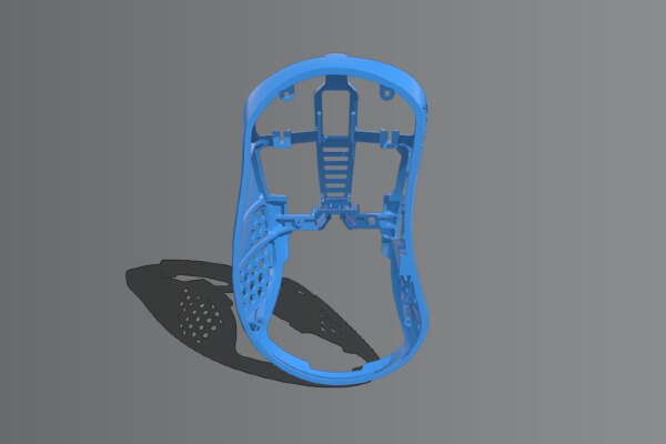 RS4 v2 (Xtrfy M4 wireless mod) | 3d print model