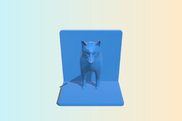 ten bookends with random things | 3d print model