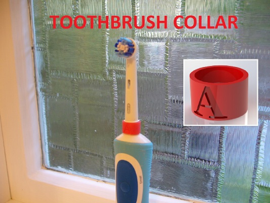 Oral B Personalized ID Collar | 3d print model