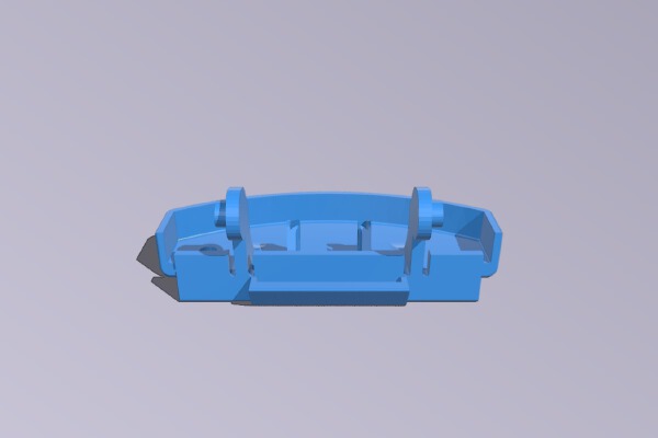 Golf 4 fermeture accoudoir (armrest holder) | 3d print model