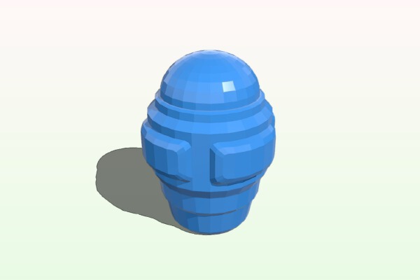 Samus's Super Missile | 3d print model