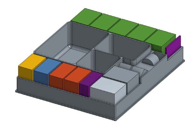 Carcassonne Big Box → Small Box | 3d print model