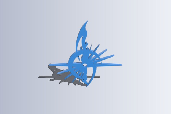 Rune of Beginning - Suikoden | 3d print model