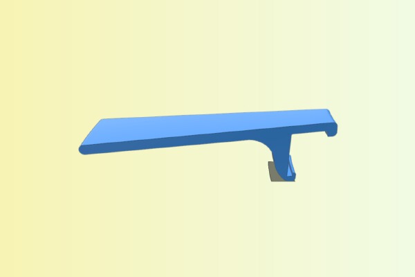 Plastic Bucket Lid Popper | 3d print model
