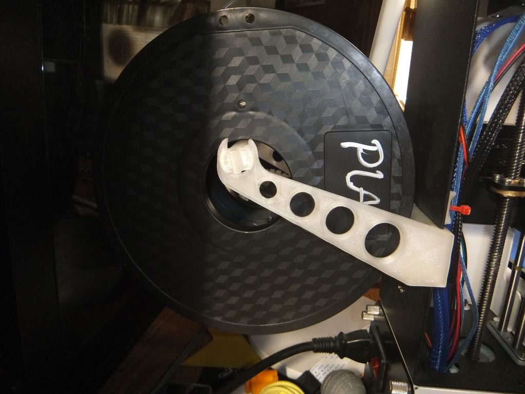 Monoprice MP Select Mini Spool Holder Remixed Larger and Longer