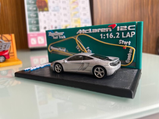 Kyosho Mclaren 12C Display Base | 3d print model