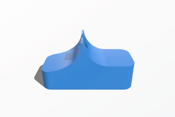 Guide for flexible filaments Anycubic 4Max (MK8 extruder) | 3d print model