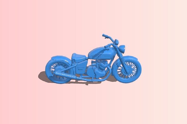 Motorbike Norton Commando | 3d print model