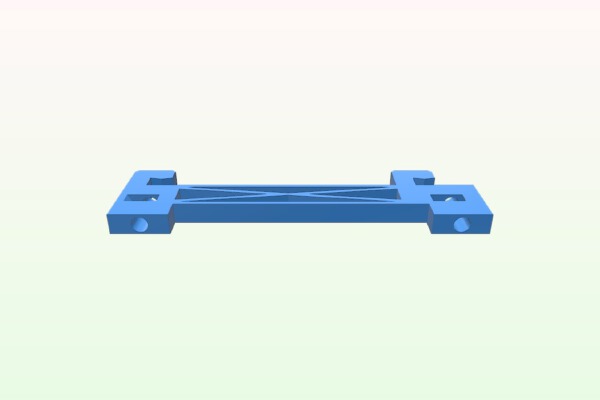 Cubicle wall phone bracket | 3d print model