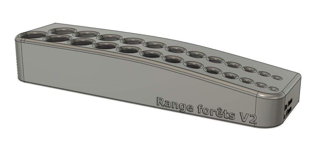 rangement a forets 1 a 13mm _ drill storage