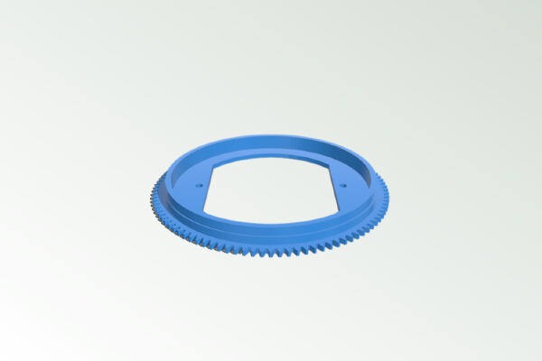 Turret gear with tighter tolerances for Heng Long Tiger I tank. | 3d print model