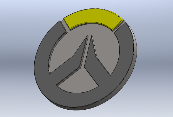 Reinhardt Overwatch Coin | 3d print model