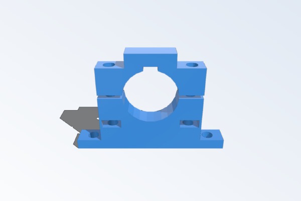 CAM Mount Hammer Mini H Quad v3.0 | 3d print model