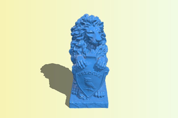 Lion Welcome | 3d print model