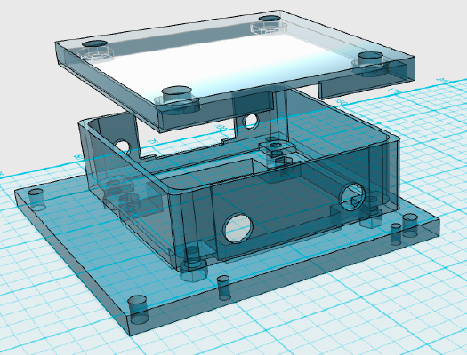 RPi Packet Interface Board Case | 3d print model