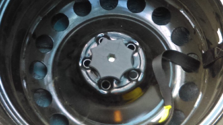 VW New Beetle Spare Tire Screw Knob | 3d print model